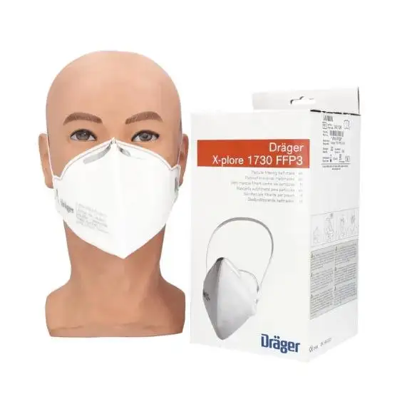 Drager X-plore 1730 FFP3 Masks - Box of 20 - The Face Mask Store USA