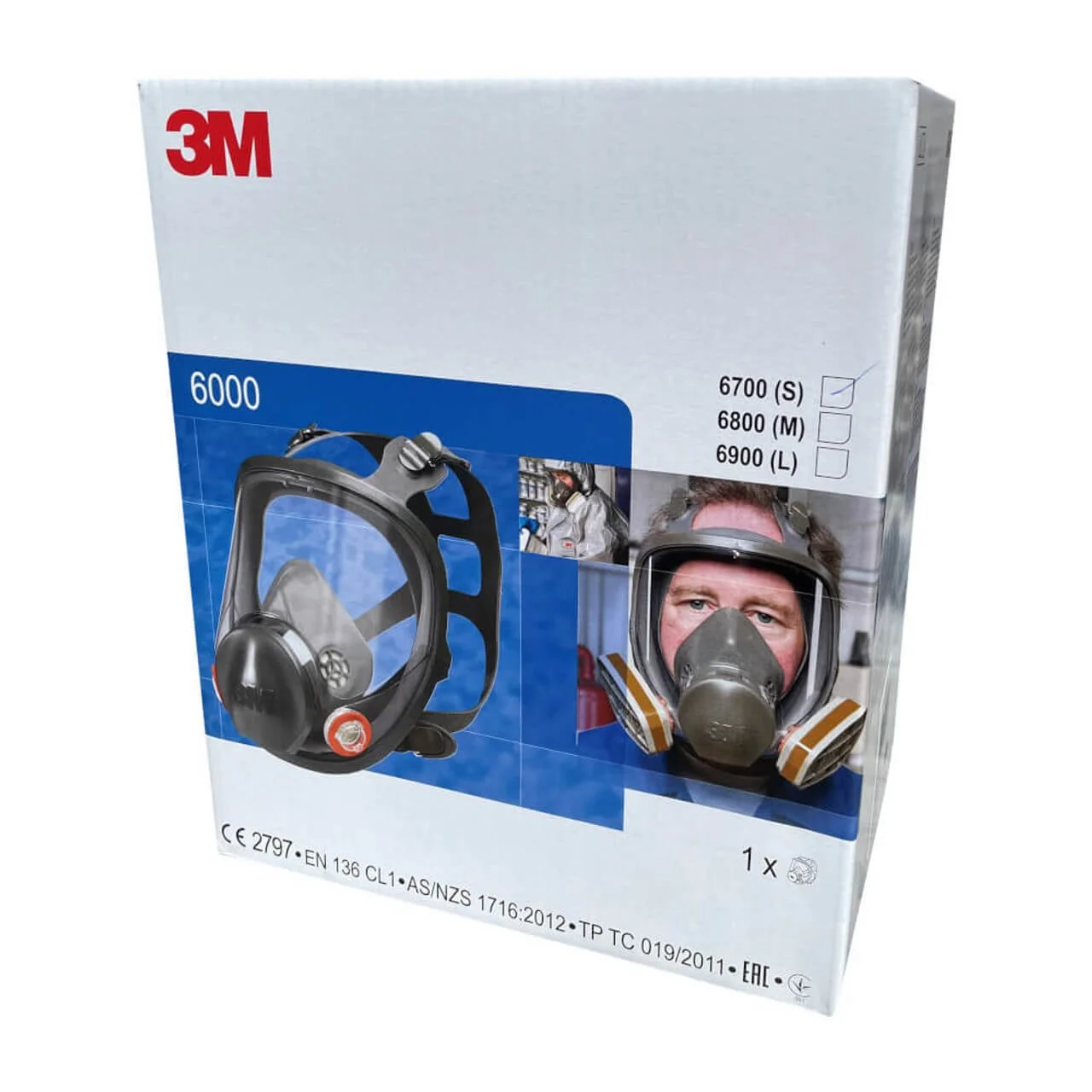 未使用　米軍放出品　3M 6700 FULL FACEPIECE SMALL 3M 6700 Full Face Respirator Mask - Small | USA Store - The Face