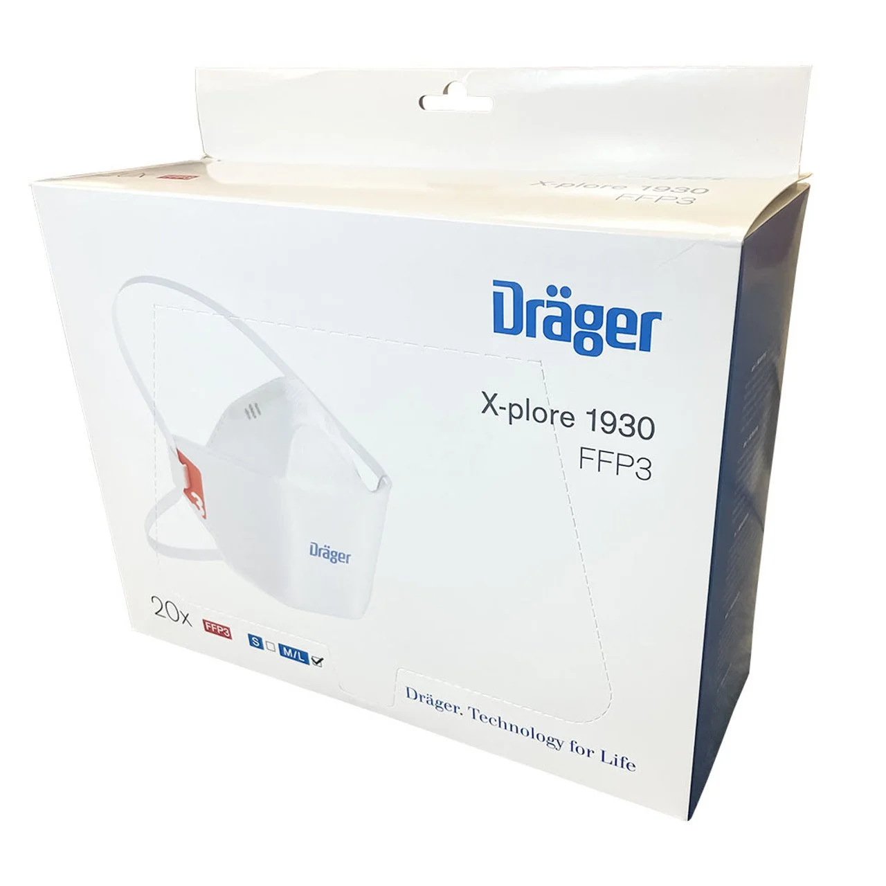 Drager X-plore 1930 FFP3 Masks - 20 Pack | Face Mask Store - The