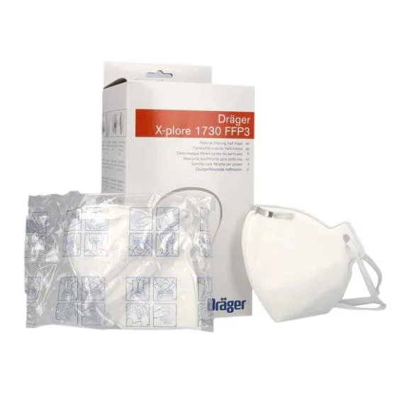 MASCHERAセット Drager X-plore 1730 FFP3 Masks - Box of 20 - The Face Mask Store USA