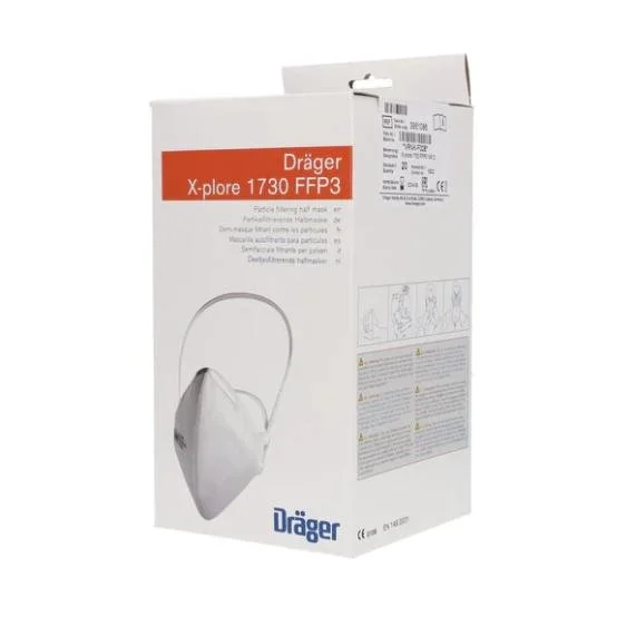 Drager X-plore 1730 FFP3 Masks - Box of 20 - The Face Mask Store USA