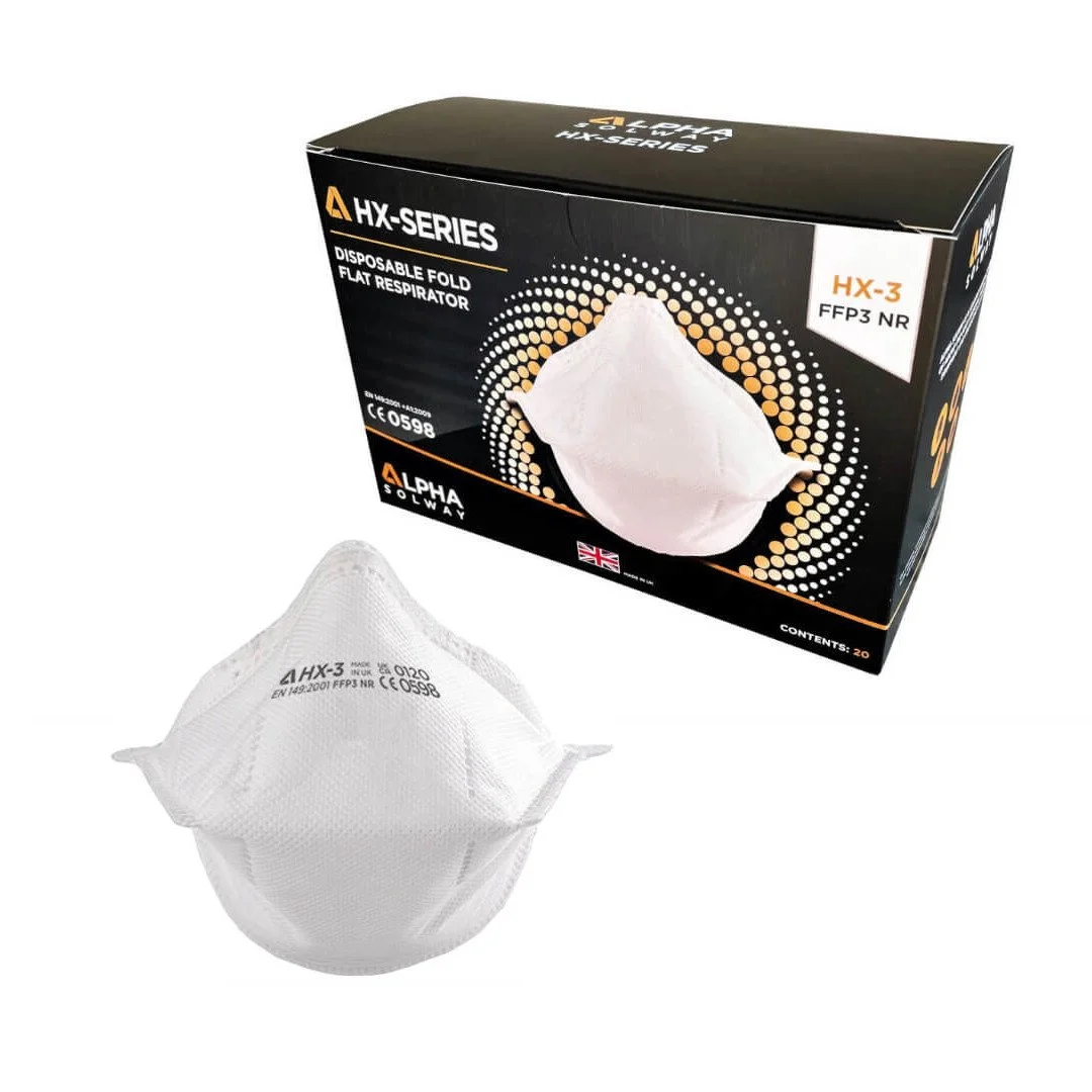 マスク-3 Alpha Solway HX-3 FFP3 Mask - Small | Face Mask Store - The Face