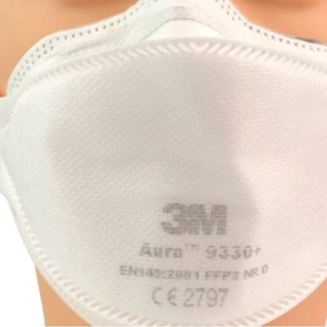 3M 9330+ FFP3 Face Mask - 20 Pack | Face Mask Store - The Face
