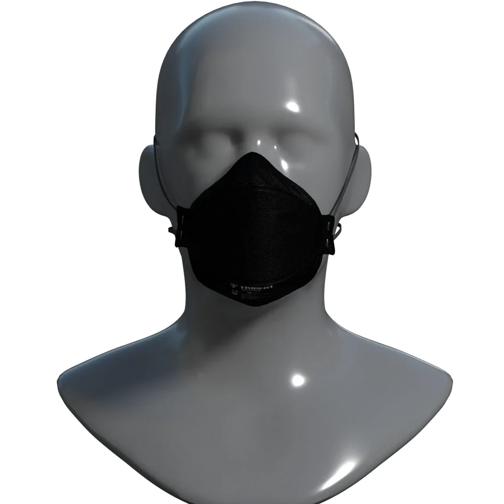 Project 3 FFP3 Black Mask - Premium Respiratory Protection - The