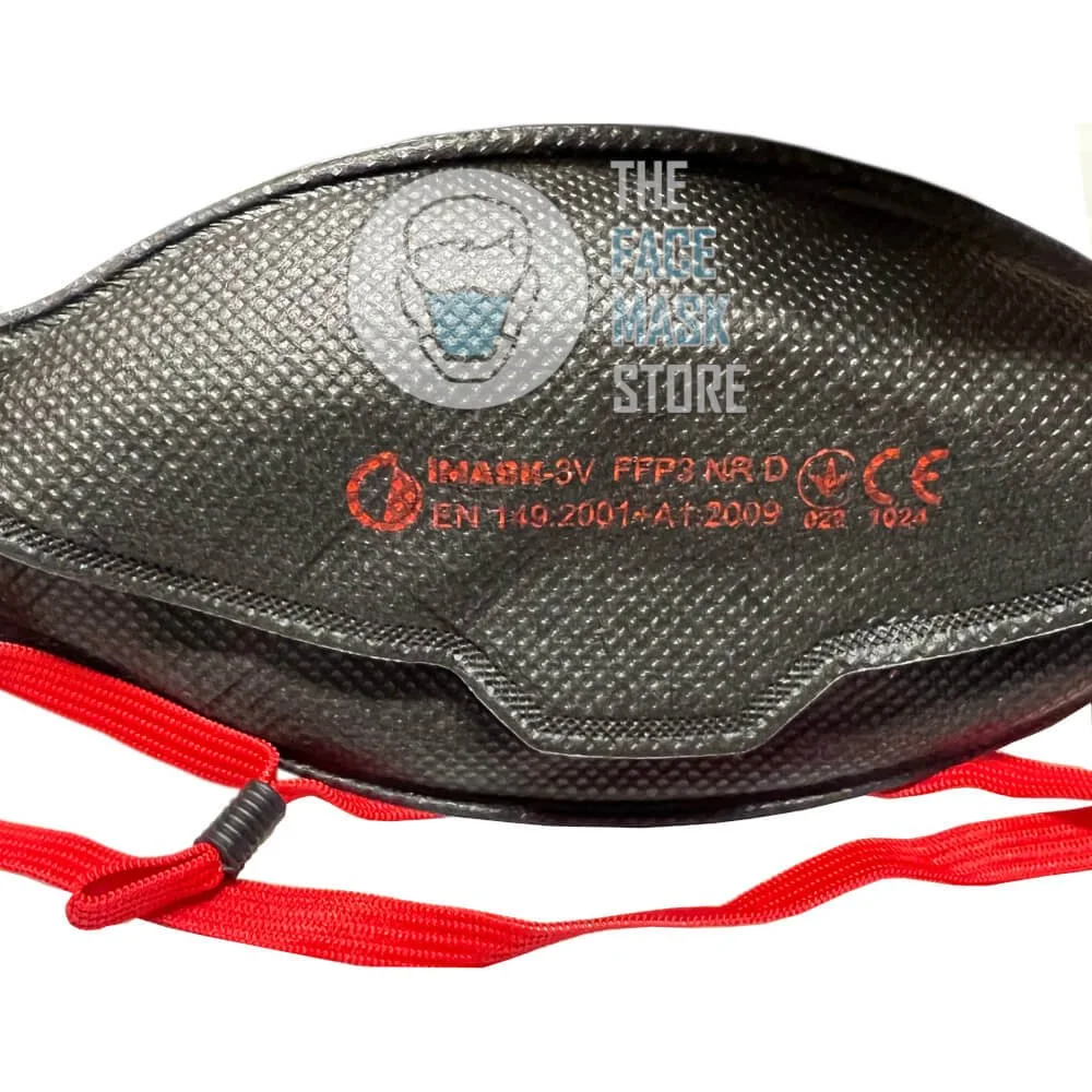 iMask FFP3 Black Mask - Pack of 10 | Face Mask Store - The Face