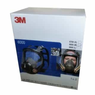 3M 6900 Reusable Full Face Respirator Mask - Large